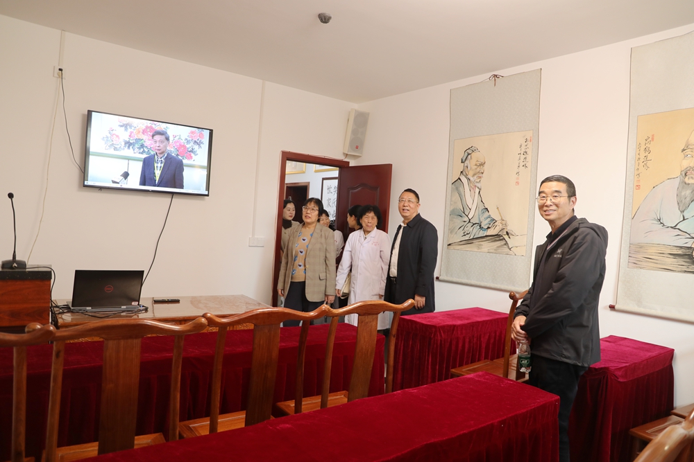 传播中医药文化 重任在肩——南阳市中管局检查指导祯华堂中医药宣传教育基地